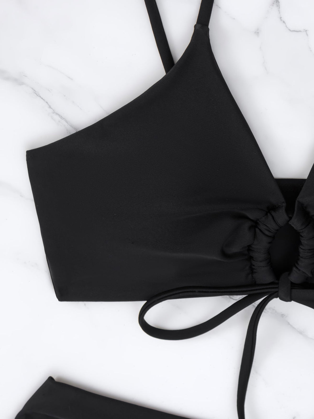 Miranda | Tweedelig Bikini Set met Knoop aan de Voorkant