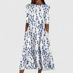 Sarah | Elegante Midi Jurk