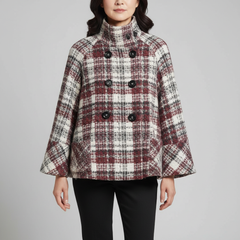 Leonore | Cape Jas met Ruitpatroon