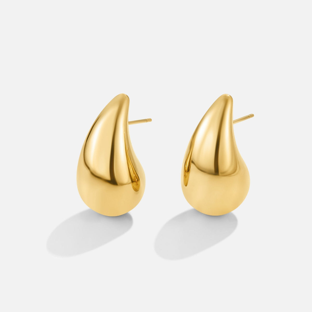 Anne – Gouden creolen met een delicate curve